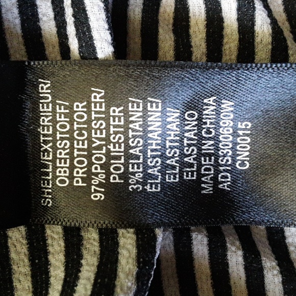 Adriana Papell Striped Blouse - Picture 5 of 5